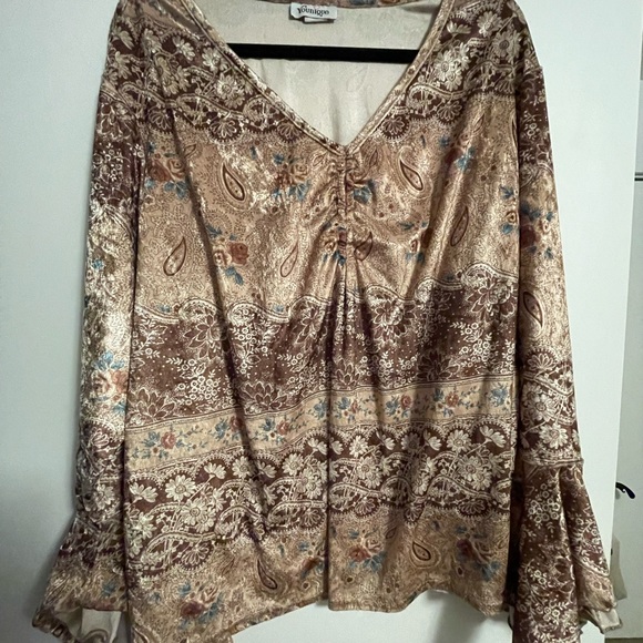 Vintage Fairy Y2K Bell Sleeves Top Plus Size - Picture 2 of 6